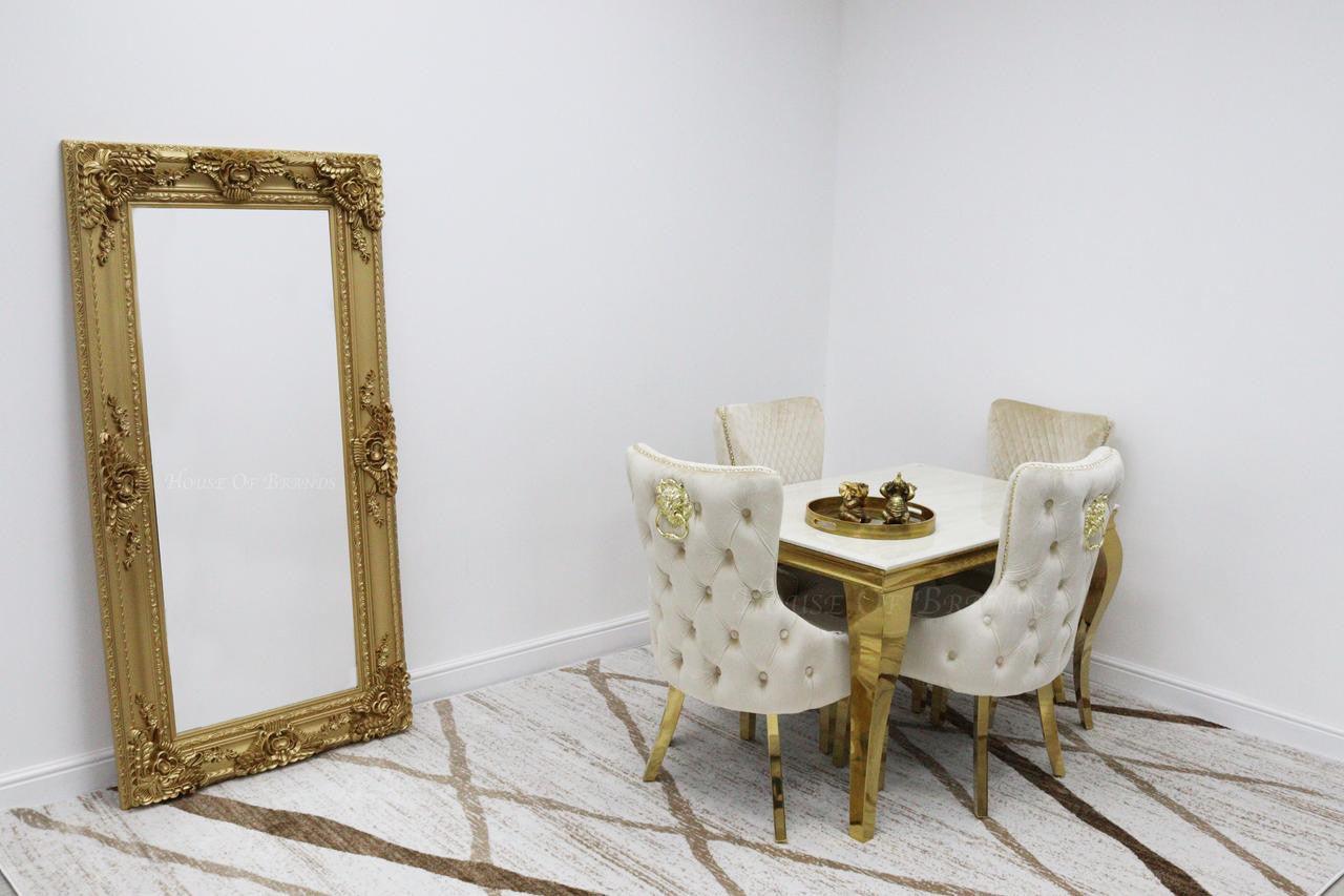 House Of Brands 1.2m Gold Rome & Barcelona Chairs