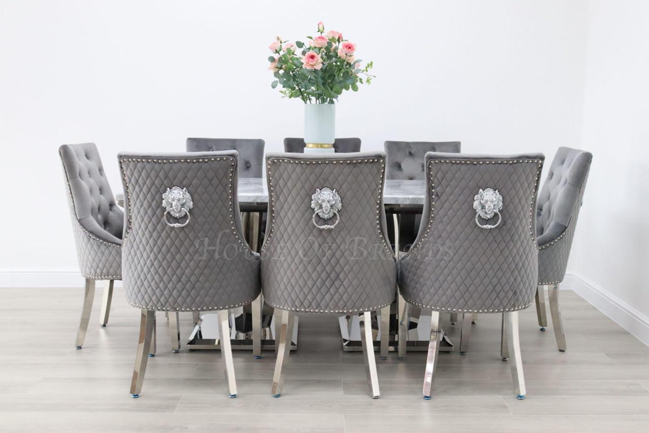 House Of Brands Sorrento Table and 8 Madrid Chairs