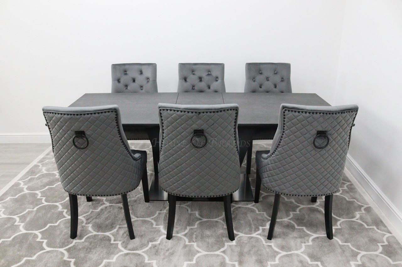 House Of Brands Windsor Extendable Table & Brussels Chairs 